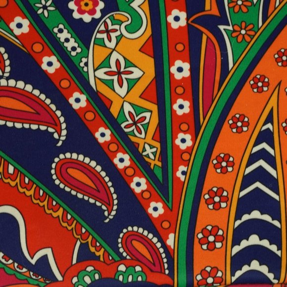 Vera Bradley Paisley Vibrant Colored Laptop Case with Handle Exterior Pocket - Picture 3 of 7